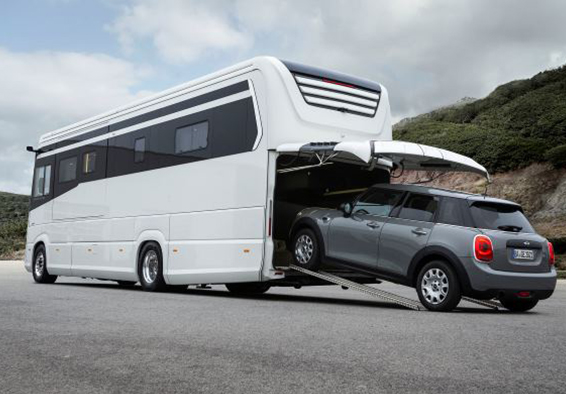 Fahrzeugtest: Morelo Grand Empire Auto in Garage