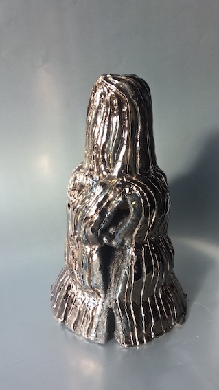 Haus Seel, 2019, Keramik glasiert (23,5 x 14,7 x 14,5 cm  