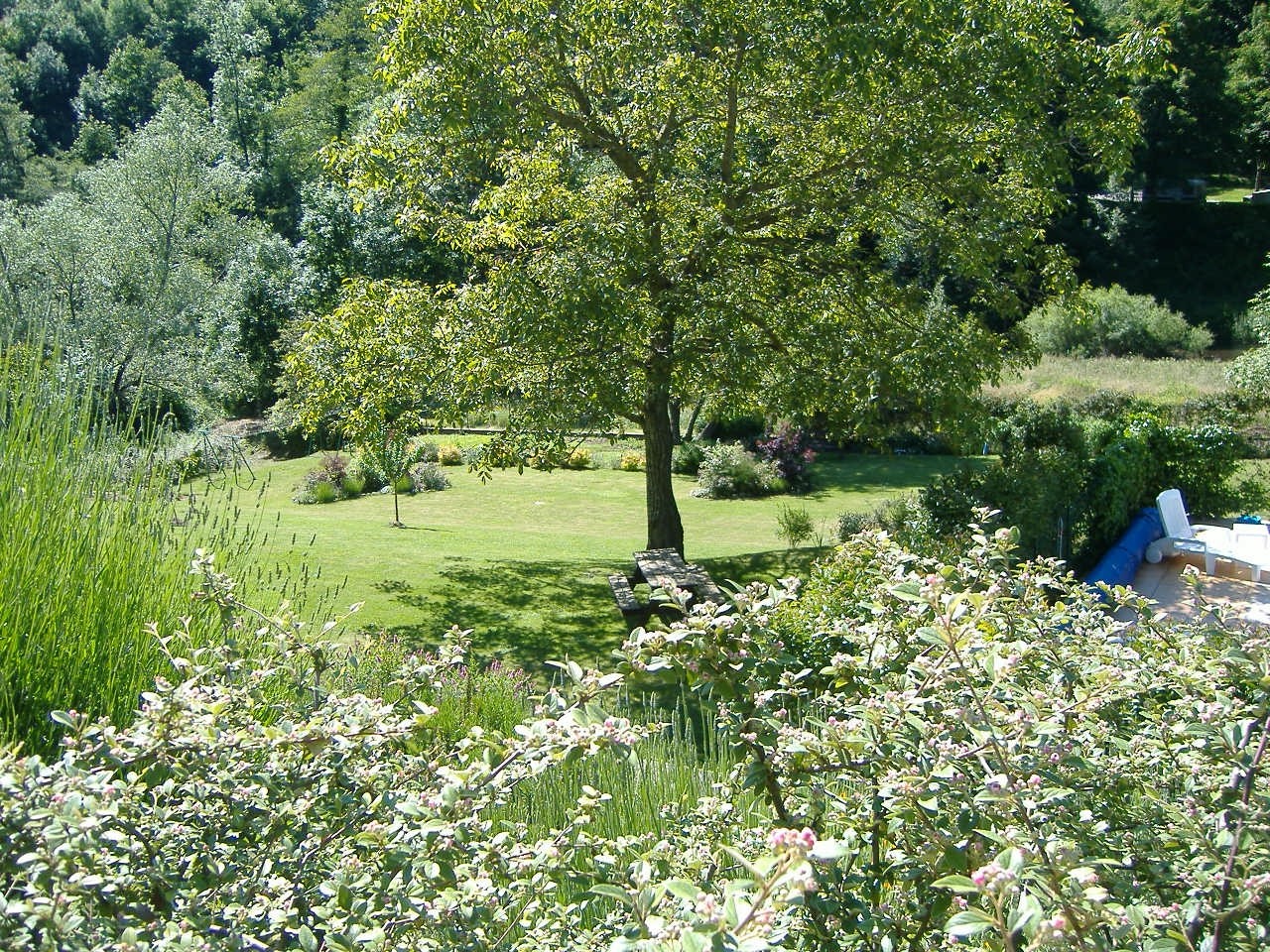 La Grange - Vue sur le jardin