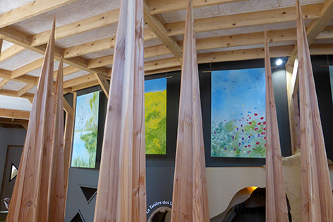 1-œuvres acquises par l'éco-musée de la Pyramide du loup