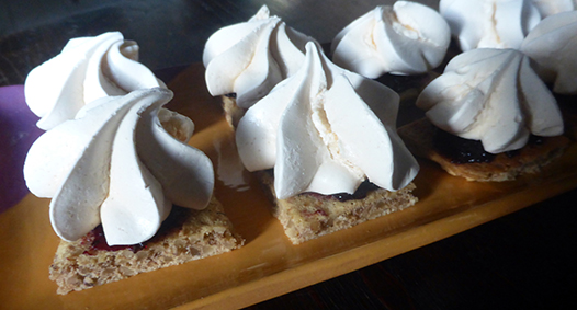 montagne en gâteau