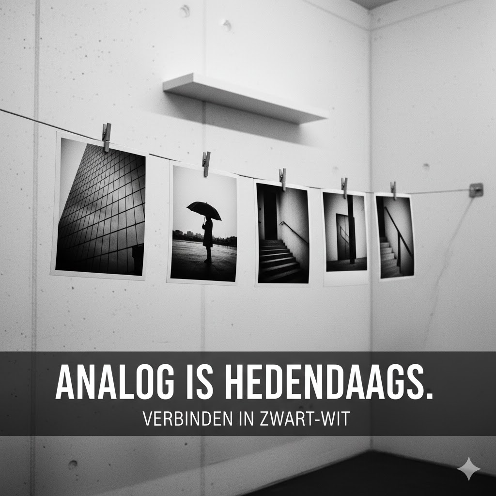 Zeer binnenkort analoge fotografie