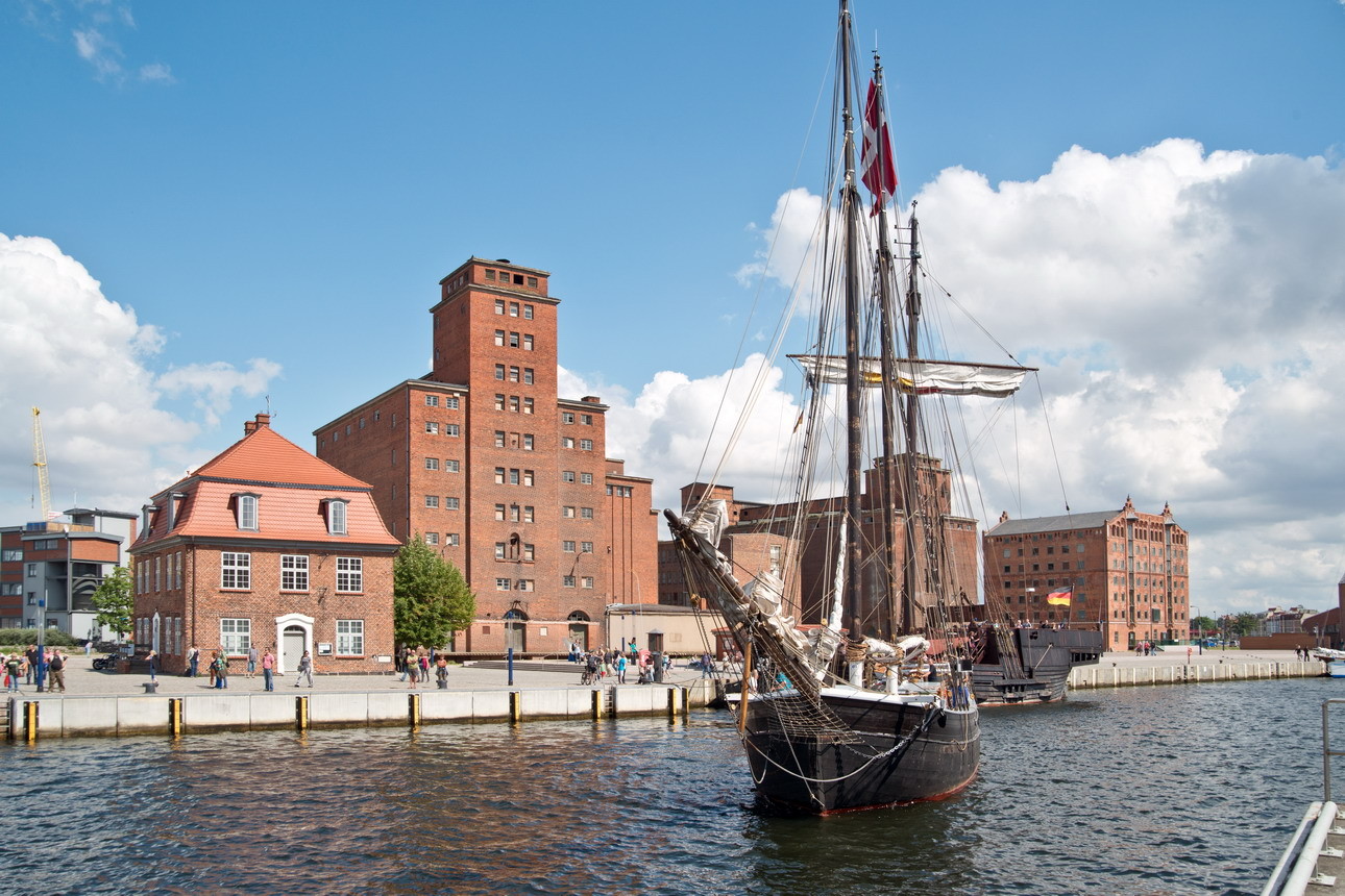 Speicherarchitektur mit Traditionsschiff