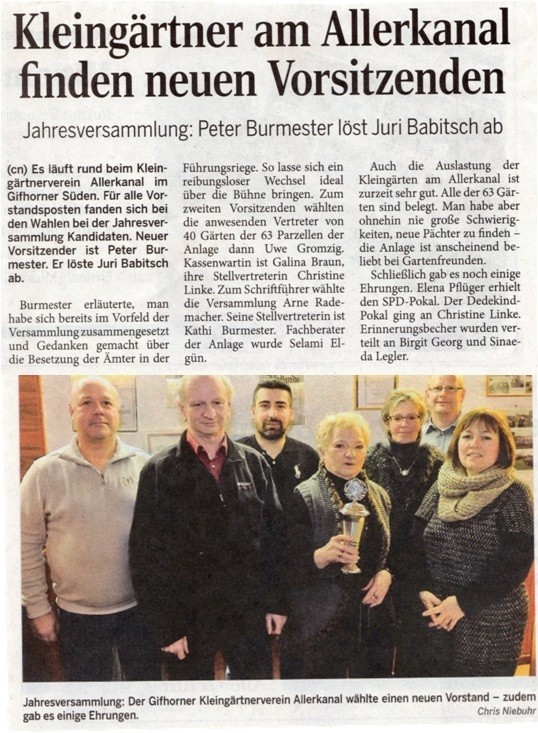 Aller-Zeitung 28.01.2015