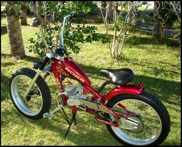 Gas bike parts shop