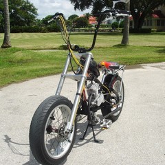 WIDE RIDE FORKS Fat Boy style forks PedalChopper