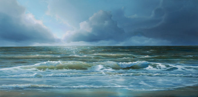 oil on panel 30 x 72 cm SOLD