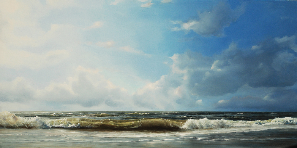 oil on panel 70 x 120 cm SOLD