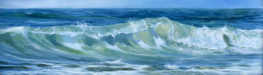 oil on panel 17 x 60 cm SOLD