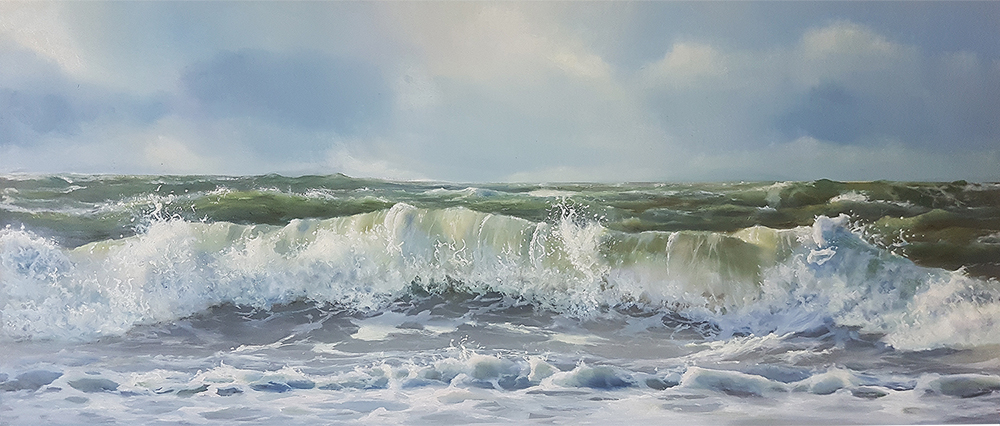 oil on panel 27 x 60 cm SOLD