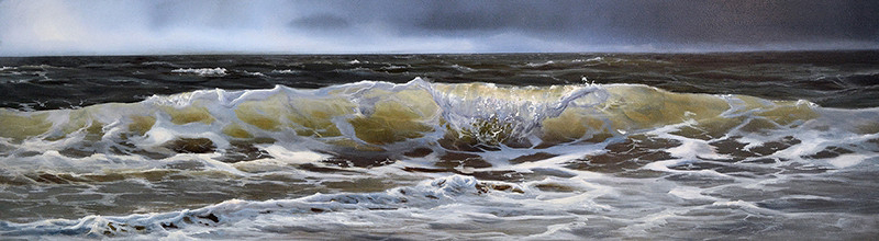 oil on panel 20 x 76 cm SOLD