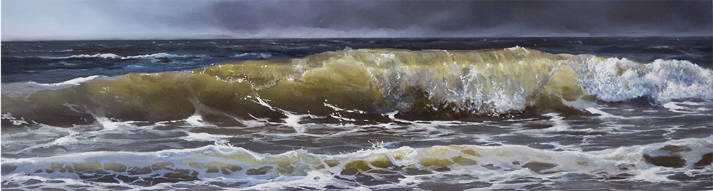 oil on panel 17 x 60 cm SOLD