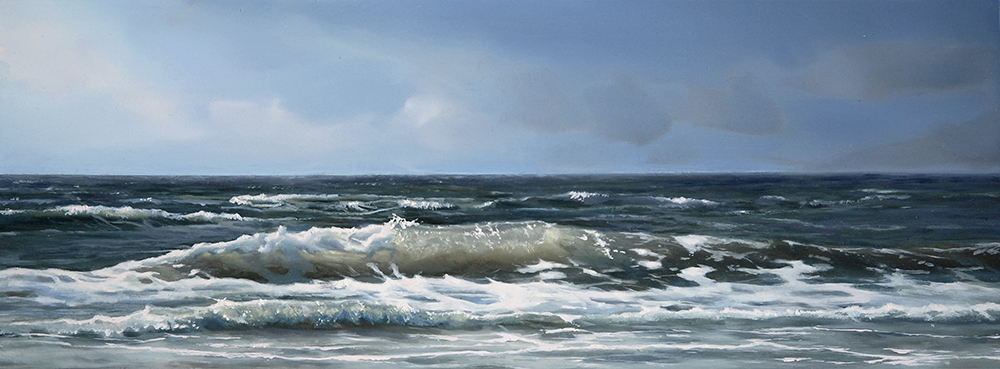 oil on dibond 20 x 60 cm SOLD