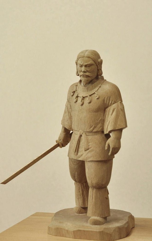 国内発送 木彫 像 大国主 - 販売 木彫の注文制作 彫刻・オブジェ