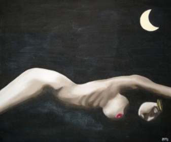 486 - La Dormeuse, la nuit et la lune, 2013