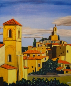 511 - Lourmarin - deux clochers, 2014