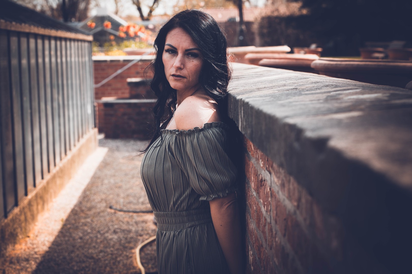 Berggarten mit Monia