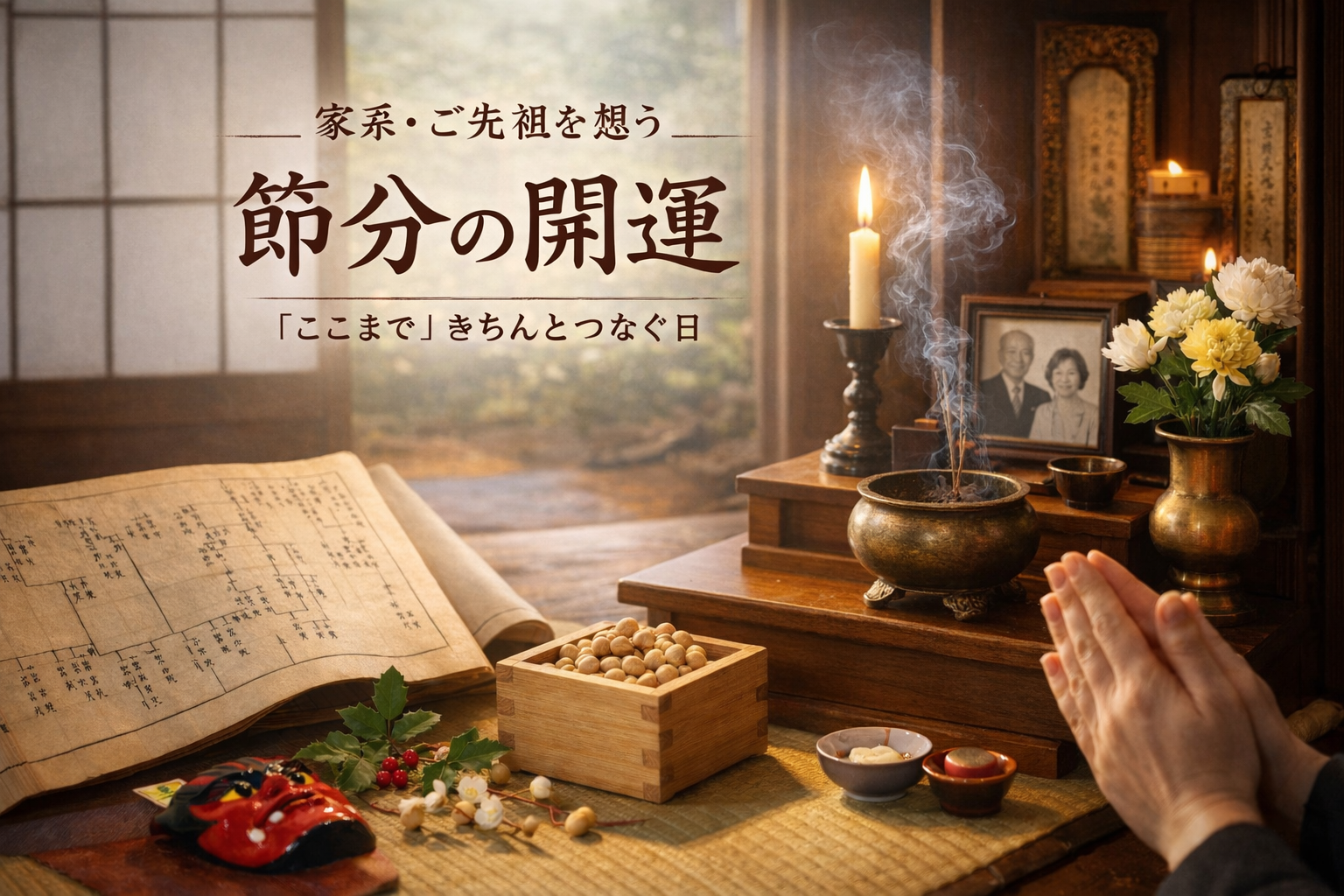 家系と節分の開運