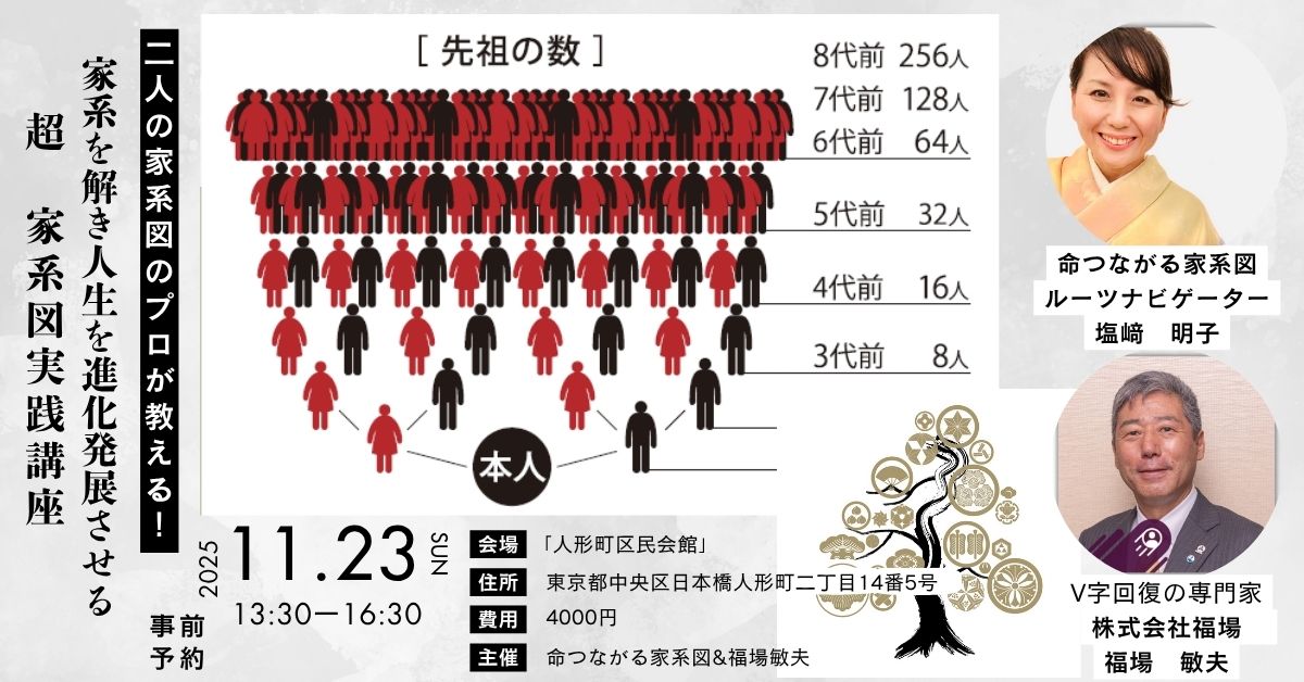 超＊家系図実践講座＠日本橋