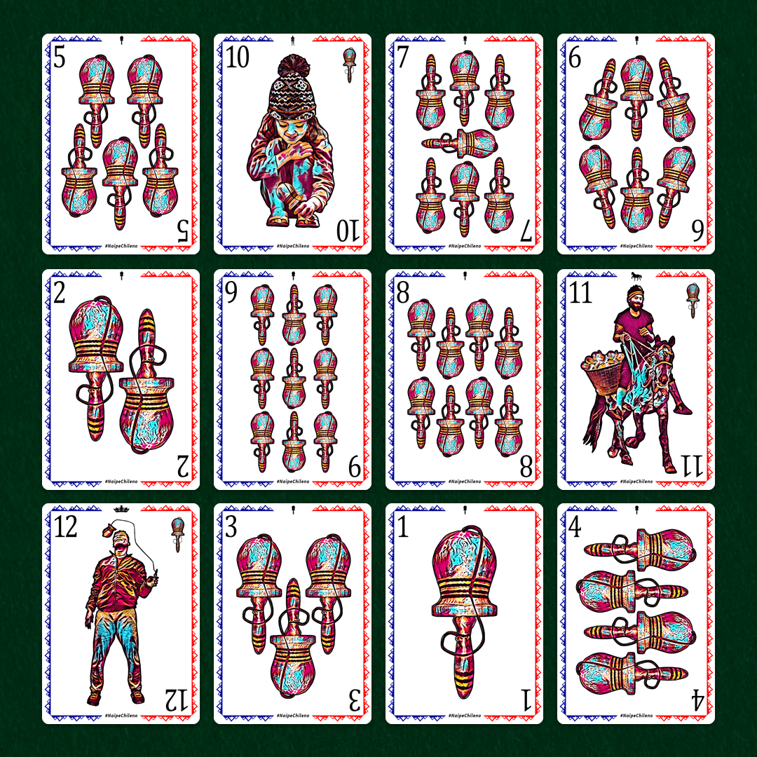 Naipe Chileno | Cartas de Emboque