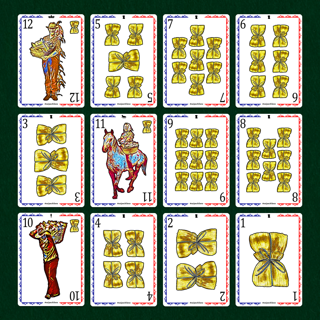 Naipe Chileno | Cartas de Humita