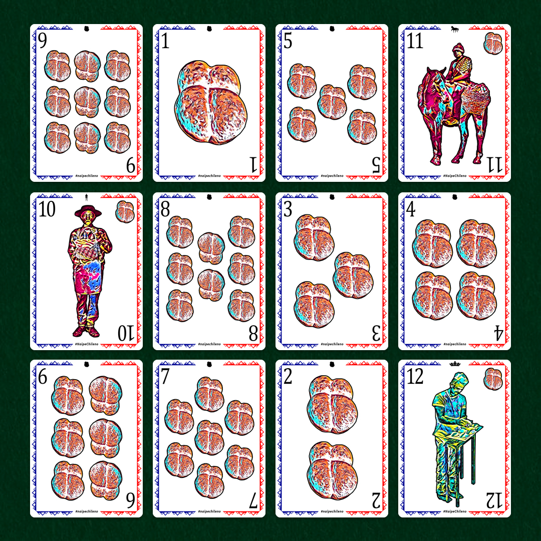 Naipe Chileno | Cartas de Marraqueta