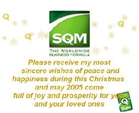 Flyer animado para SQM