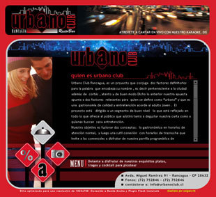 Grafica para web Urbano Club