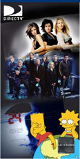 Pendones promocionales para Direct TV