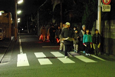 夜回り風景