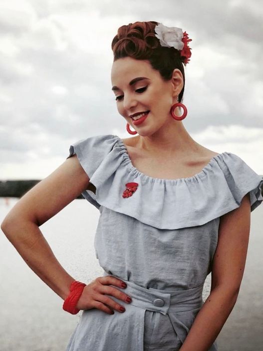 50s kleider rockabilly stil schweiz vintagestore in zürich rinabambina