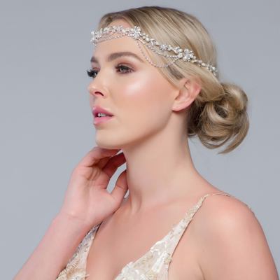 strass kopfschmuck vintage mode stil reto acessoires vintageaccessoires strass perlen haarschmuck 