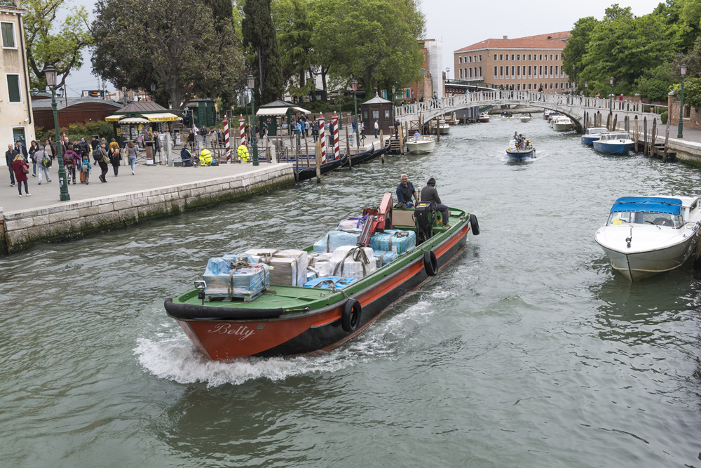 Barbed Circle in Venedig mit Harry Schaffer und Dieter Küng