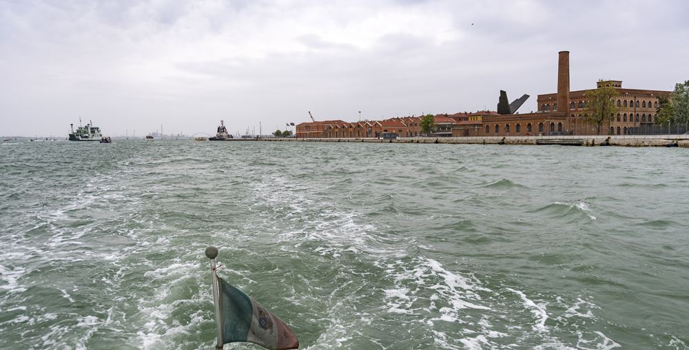 Barbed Circle in Venedig mit Harry Schaffer und Dieter Küng