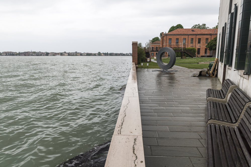 Barbed Circle in Venedig mit Harry Schaffer und Dieter Küng