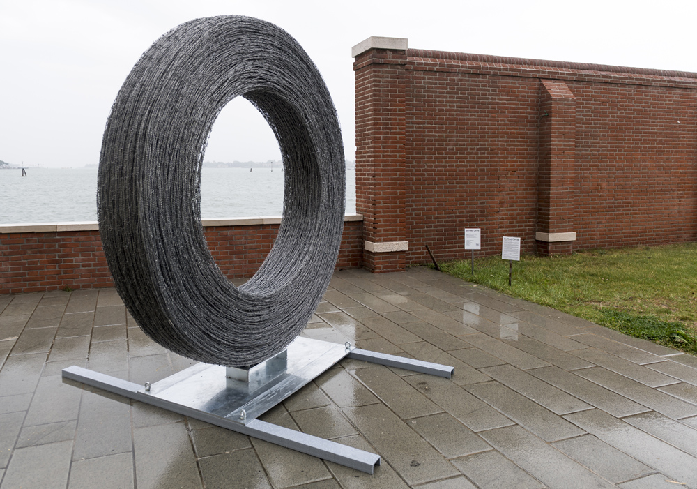 Barbed Circle in Venedig mit Harry Schaffer und Dieter Küng