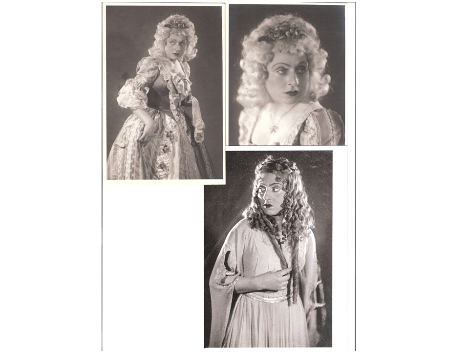 Lady, Solomon Maimon, and Emilia, Spaniards (below), 1940