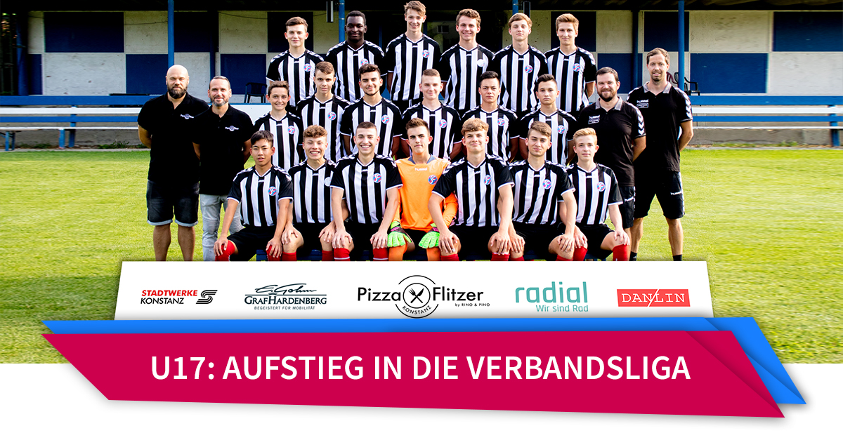 U17: Aufstieg in die Verbandsliga - Sportclub Konstanz-Wollmatingen e.V.