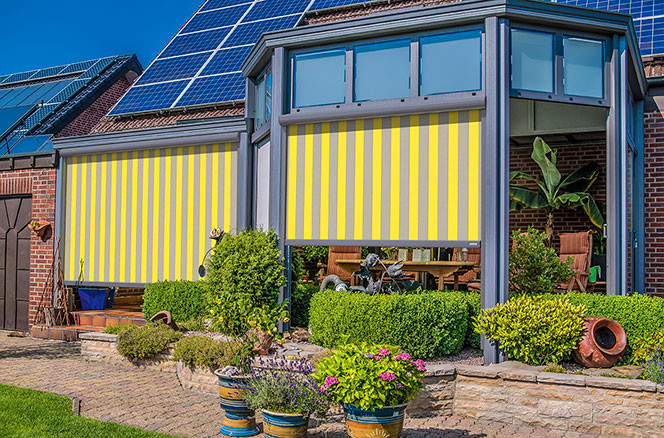 Fenster-Markisen Nürnberg: Die Vertikalmarkise ist der Ideale Schutz