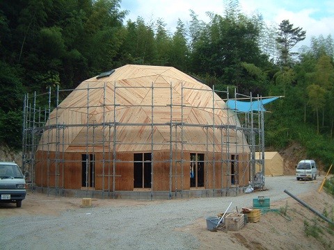 11年 s邸 ハーフビルド フラードームハウス Fuller Dome House 11年 s邸 ハーフビルド フラードームハウス Fuller Dome House