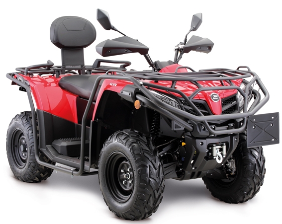 cforce 450 EFI L 4x4 Worx - AP Martin - Quads, Zubehör, Twin Pipes und  Wheelibars