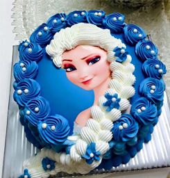 torta frozen treccia 