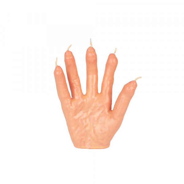 Candela a forma di mano   16 cm € 13,00