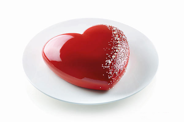 stampo torta cuore 3D