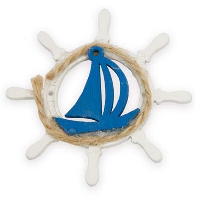 applicazione timone vela in legno