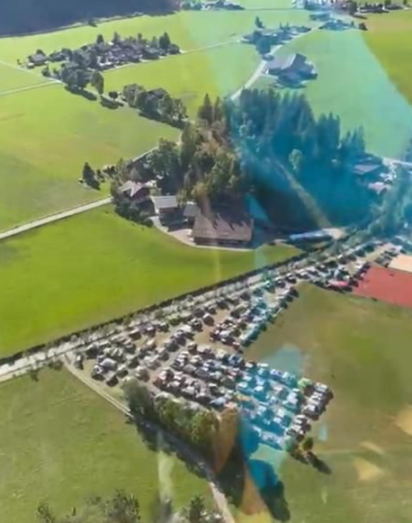 Helifliegen war auch möglich