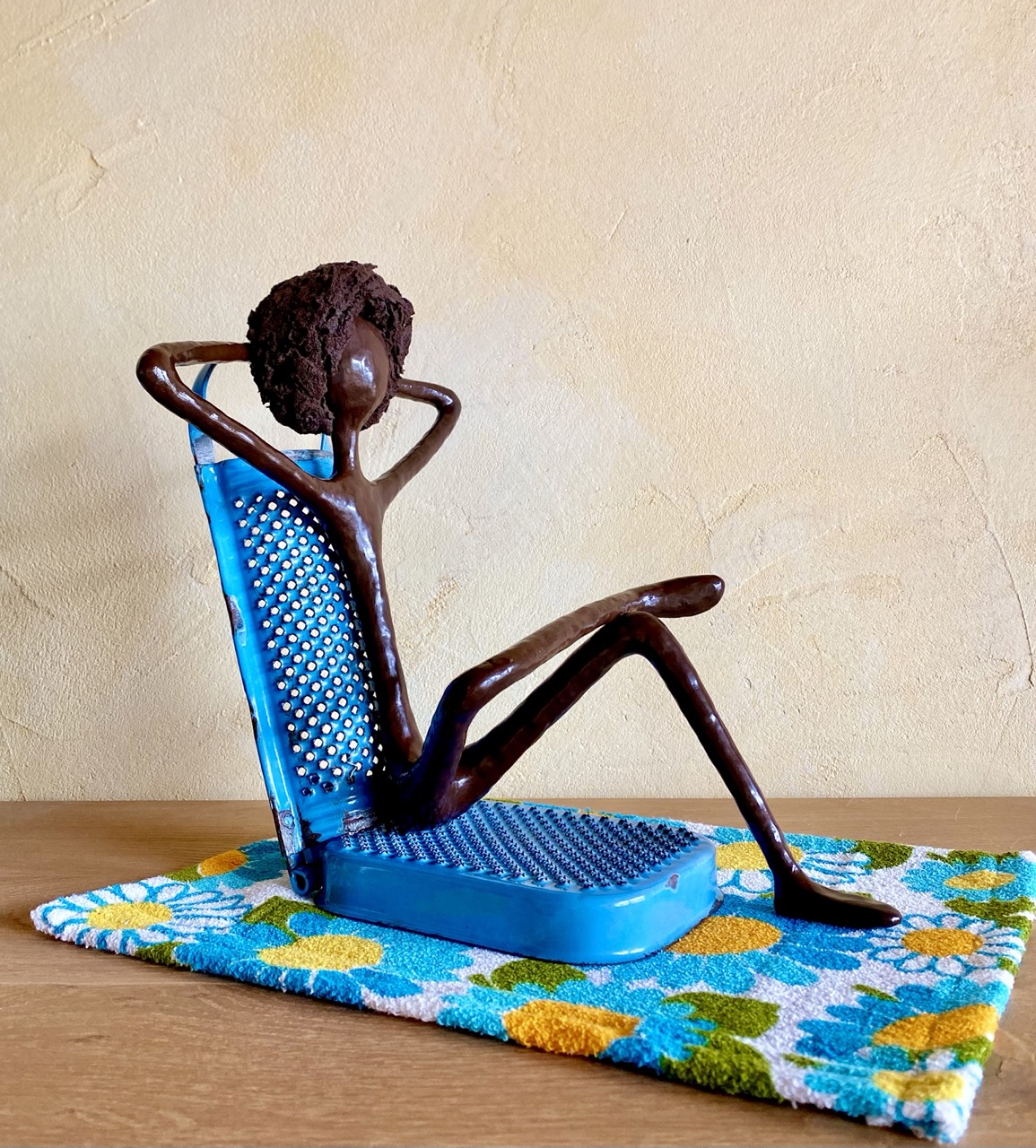 A la plage - H29 x B24 x T30 cm (verkauft)