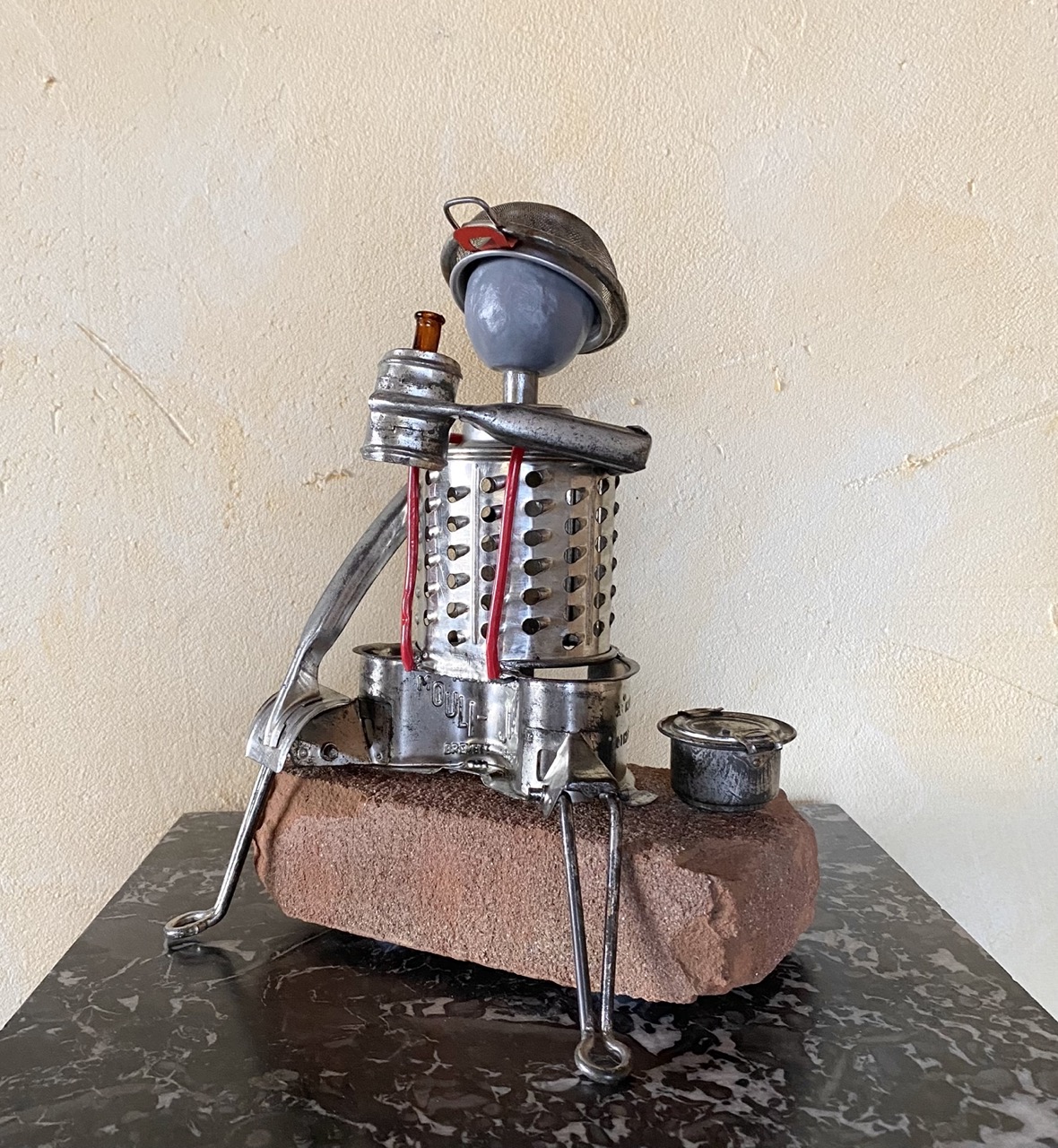 La pause casse-croûte - H28 x B22 x T16 cm