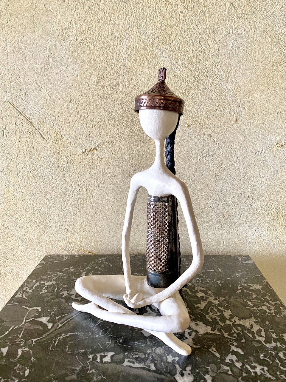 Bonze - H28 x B16 x T13 cm (verkauft)