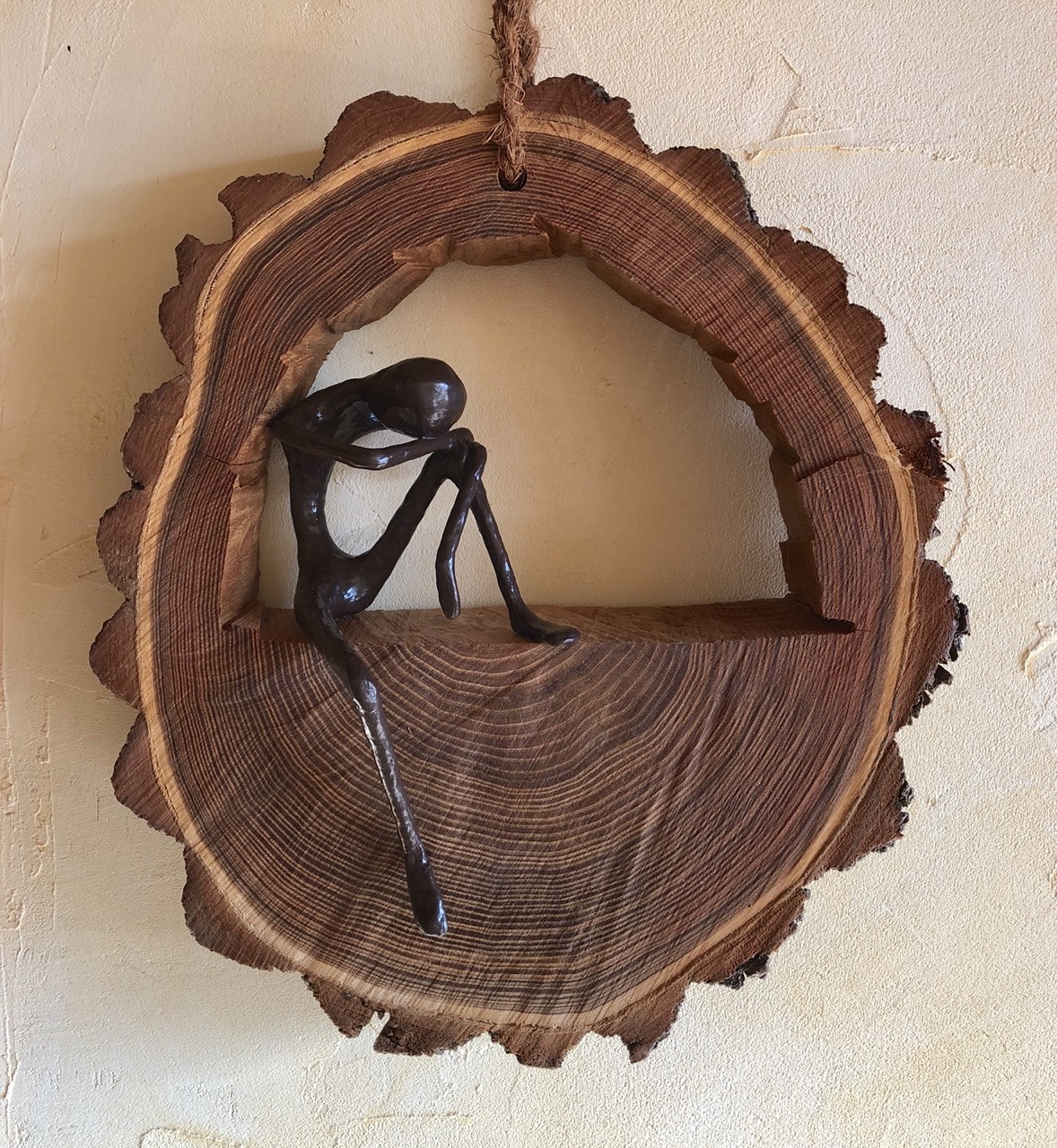 La mélancolie - H42 x B38 x T13 cm